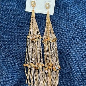 Beautiful shimmering earring
